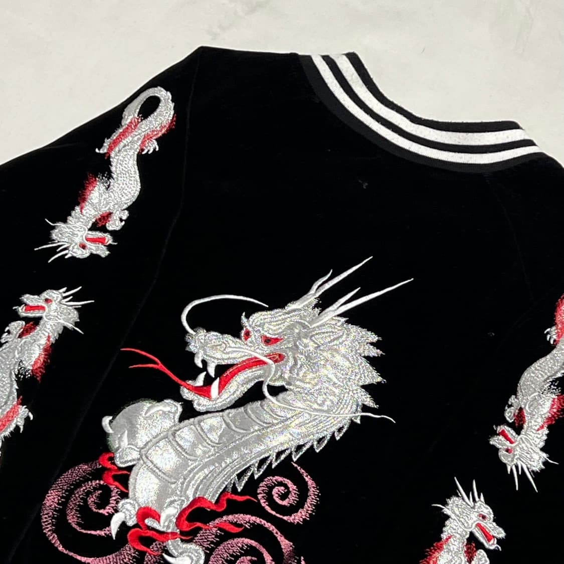 L vtg 벨뱃 자수 스카쟌 상품이미지1