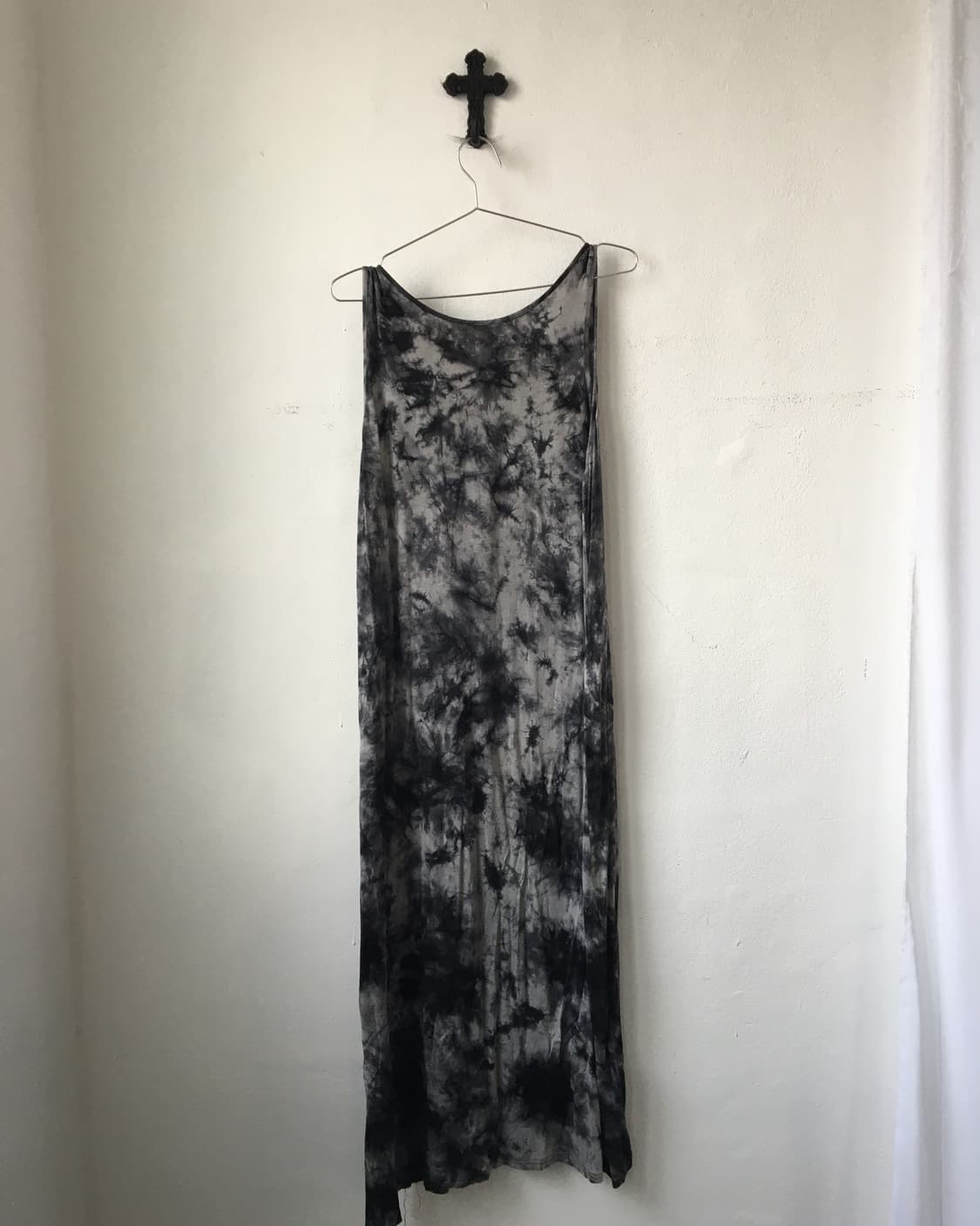 Dyed pattern sleeveless onepiece 상품이미지2