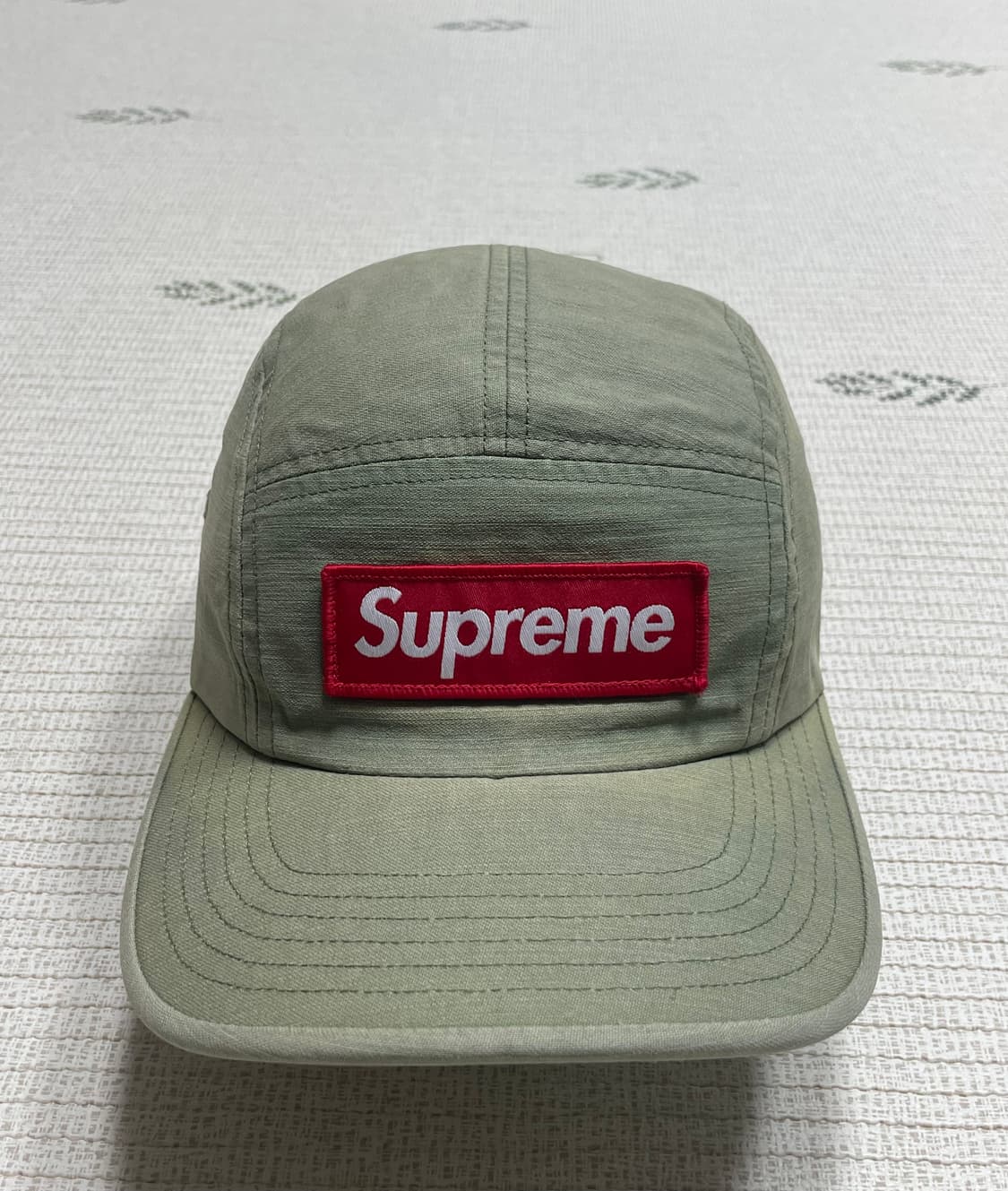 20fw 슈프림 밀리터리 캠프캡 올리브 상품이미지1