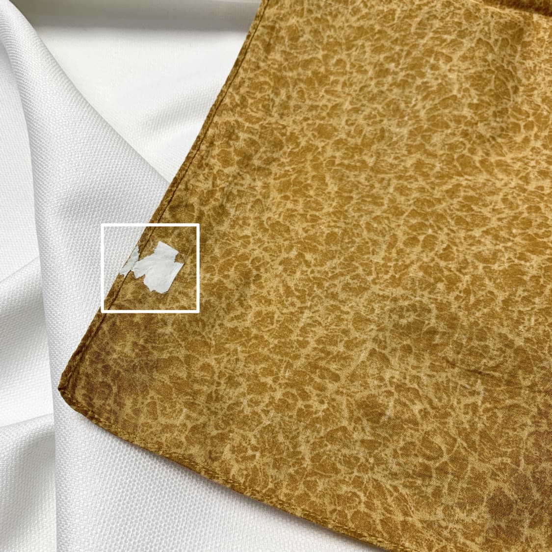 [정품] 비비안웨스트우드 로고 양면 빈티지 쁘띠스카프 손수건 상품이미지4