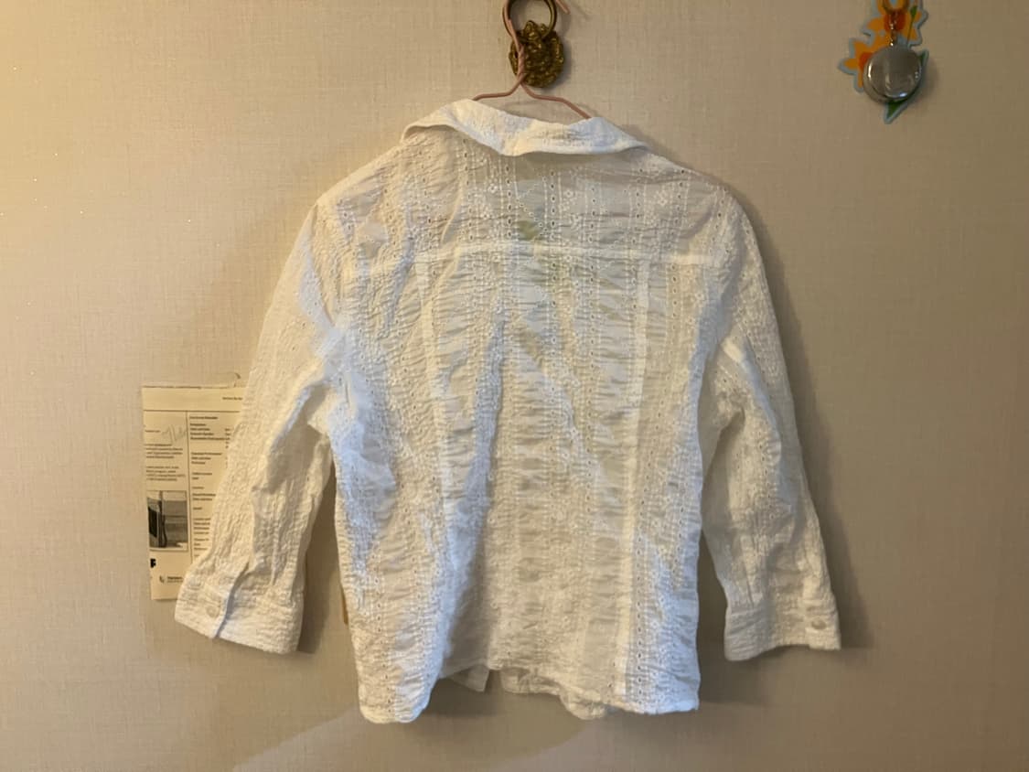 레이스 7부 블라우스 상품이미지2