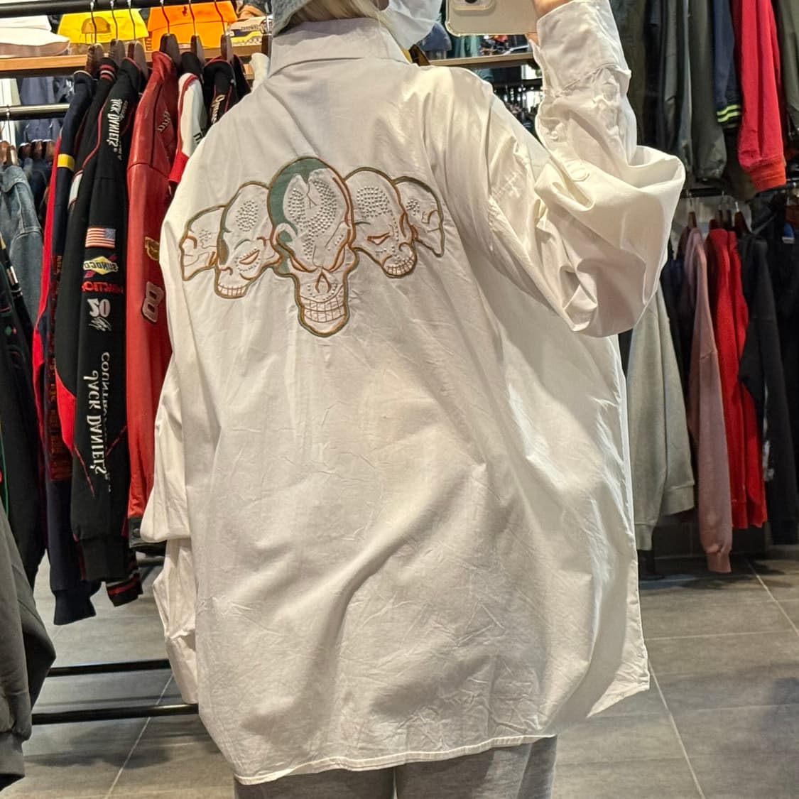 [NO.9]VTG 화이트 셔츠 상품이미지5