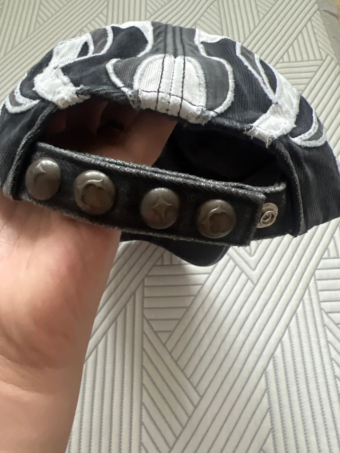 Thug club chopper cap blac 떠그클럽 초퍼캡 불모자 상품이미지3