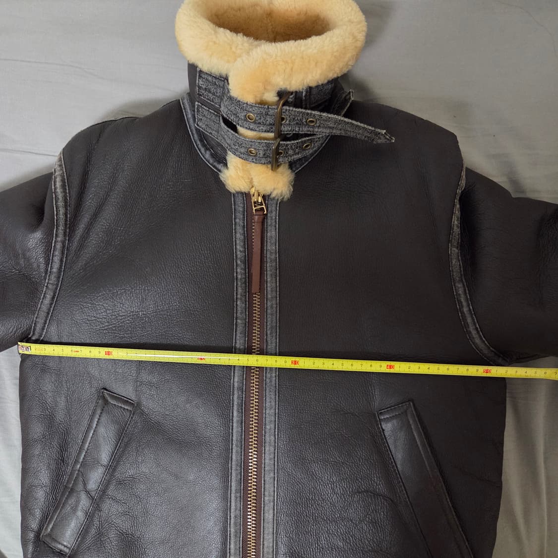 B-3 남자 무스탕 100-105 상품이미지7