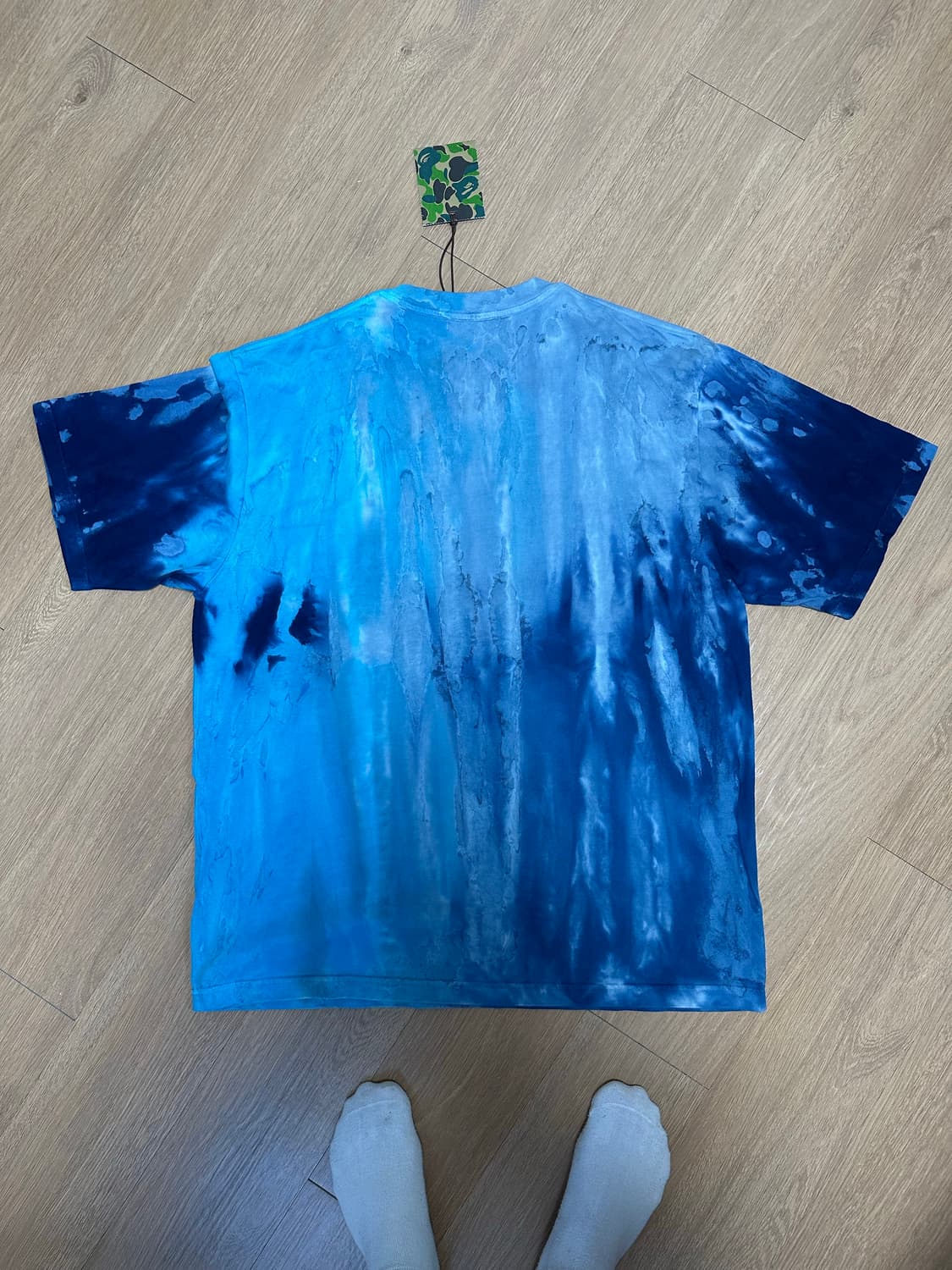 BAPE Ice Dye College Relaxed Fit T-Shirt 상품이미지4