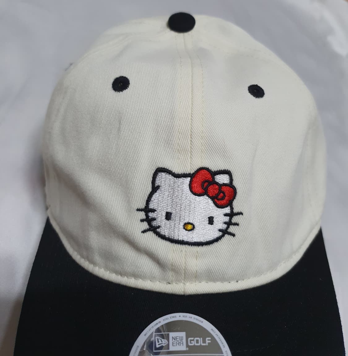 크림베이지 레드 애플 사과 뉴에라 9twenty 헬로키티 볼캡  상품이미지5
