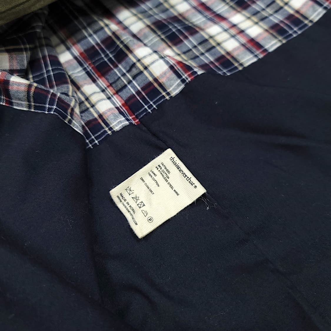 [M] 디스이즈네버댓 브라운 코듀로이 셔츠자켓 상품이미지9