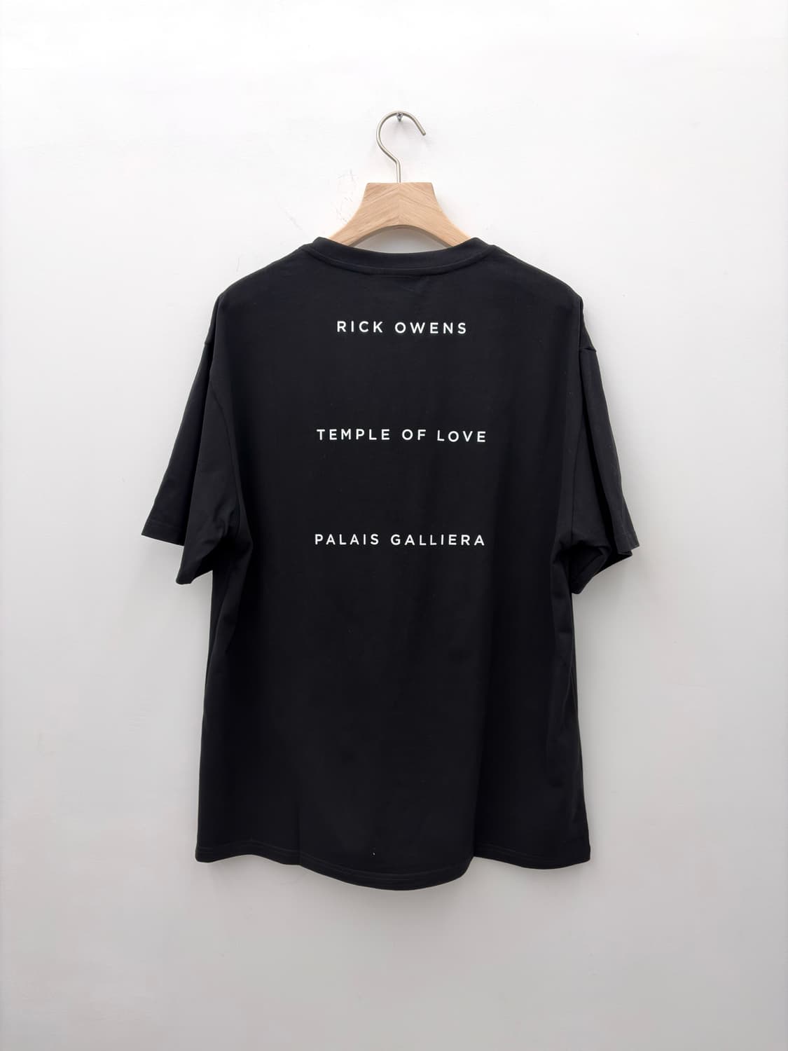 RICK OWENS: TEMPLE OF LOVE T-SHIRT 상품이미지3