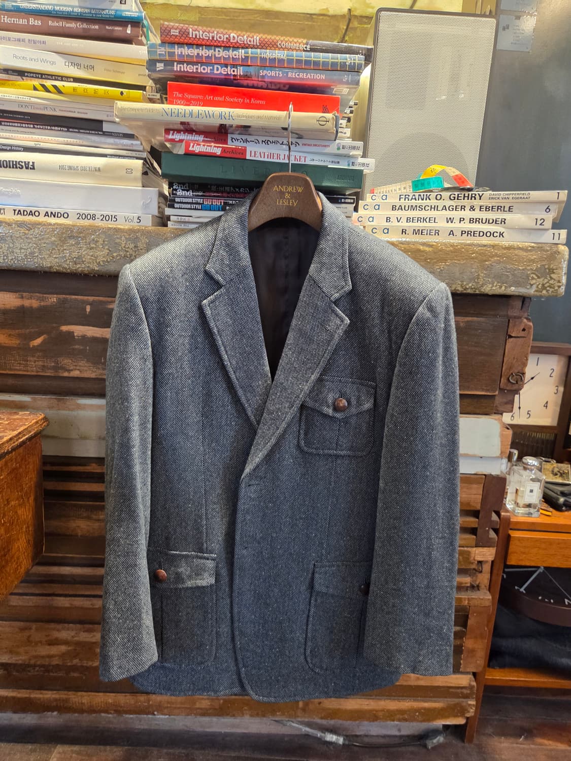 비스포크 도네갈 트위드자켓 상품이미지1