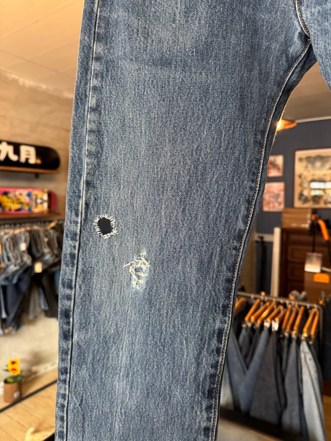 levi.s 501 29x32 핸드메이드 패치워크 상품이미지3