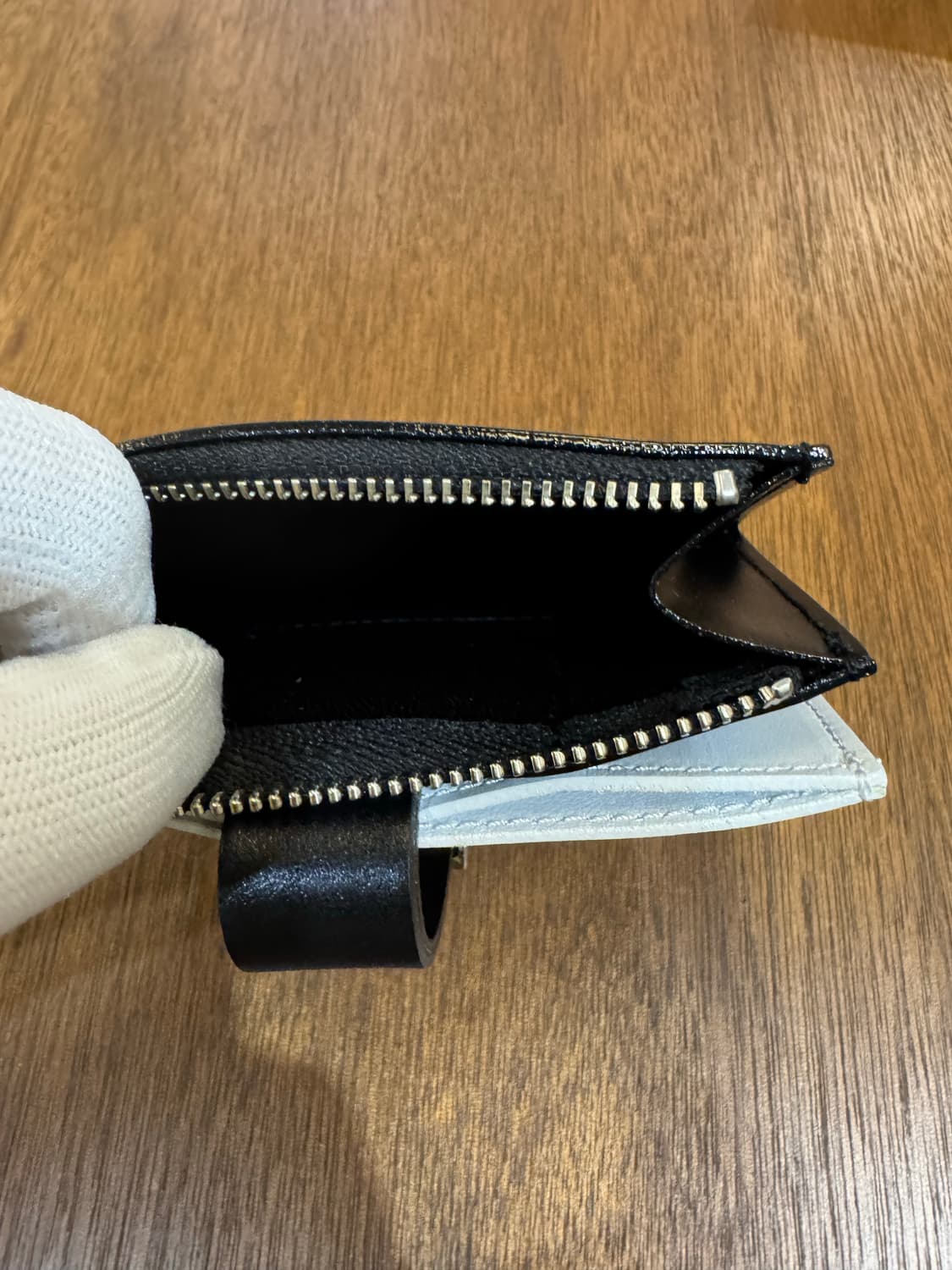 [OS] 토가 아카이브 레더 월렛 버건디  상품이미지6