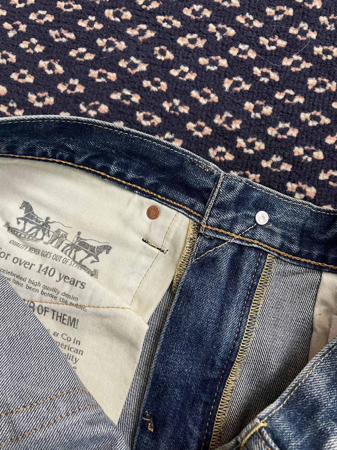 Levis 511 Destroyed Denim 상품이미지8