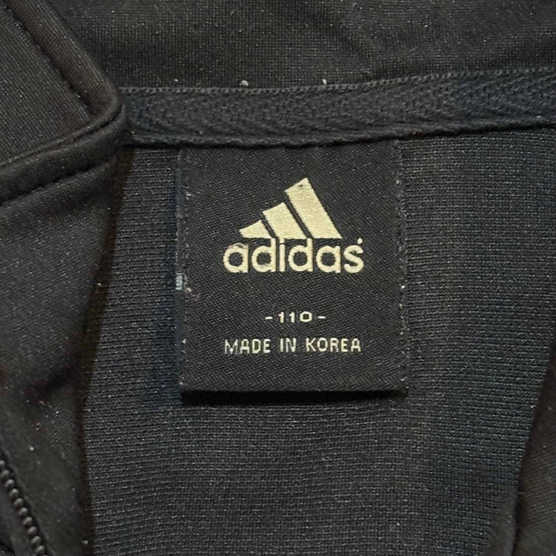 110 아디다스 첼시 블루 파이핑 블랙 트랙탑  상품이미지4