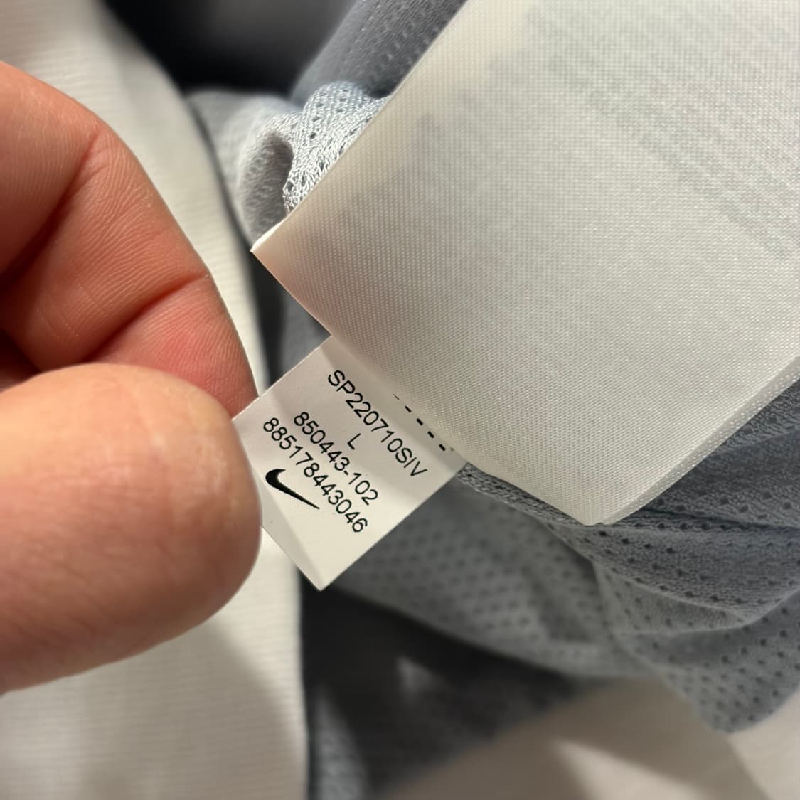 [L] 나이키 윈드러너 키즈 바람막이 블랙/화이트/그레이 후드 C255 상품이미지6