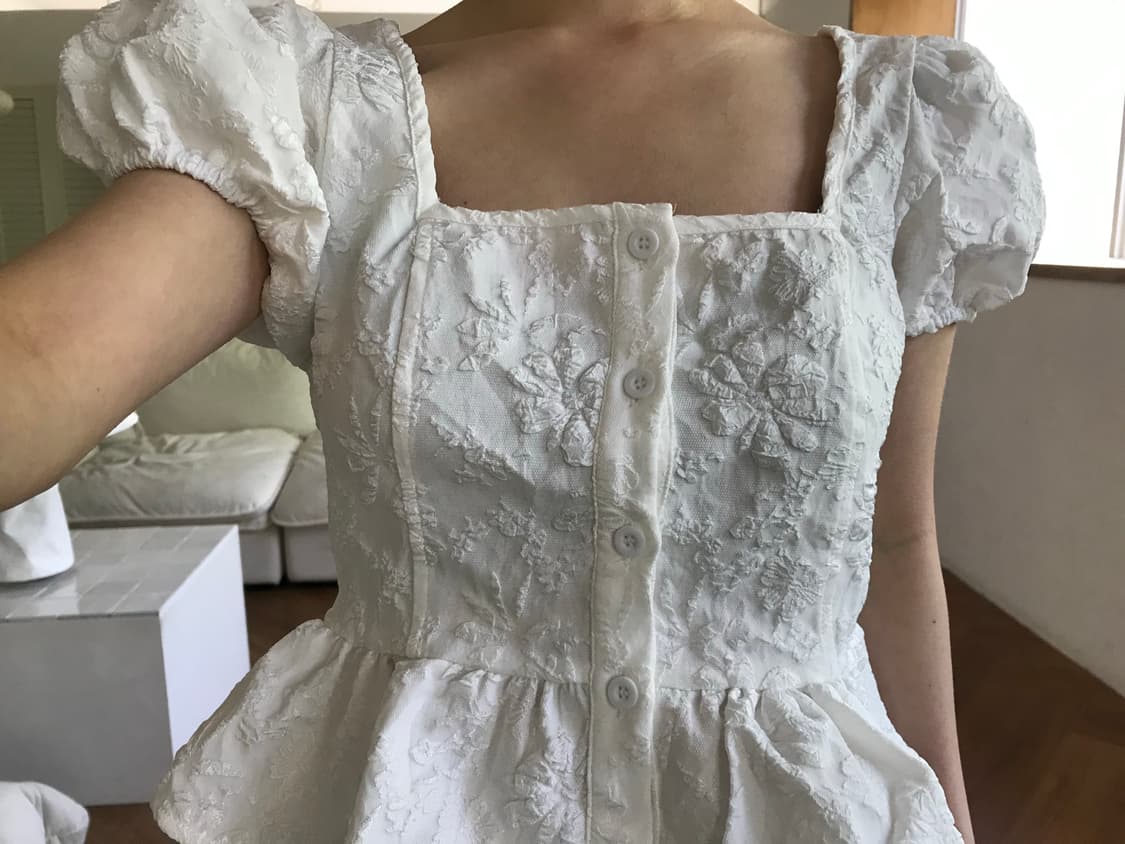 vintage puff blouse 상품이미지5