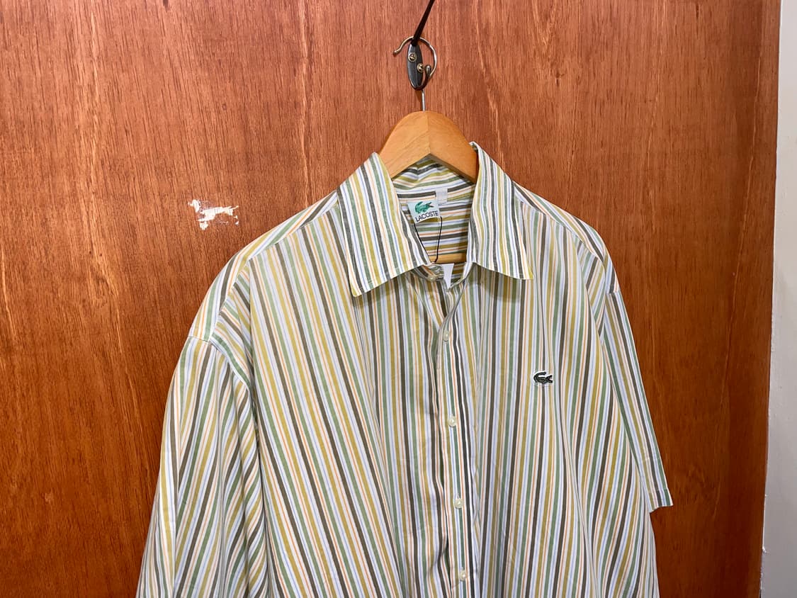 Lacoste 라코스테 스트라이프 반팔 셔츠 상품이미지2