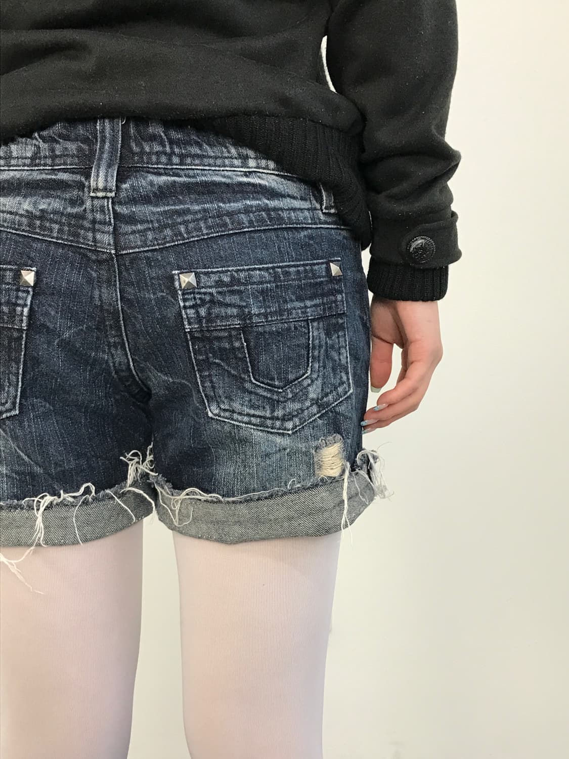 Jpn Y2k Studs detail Mini Pants 상품이미지3