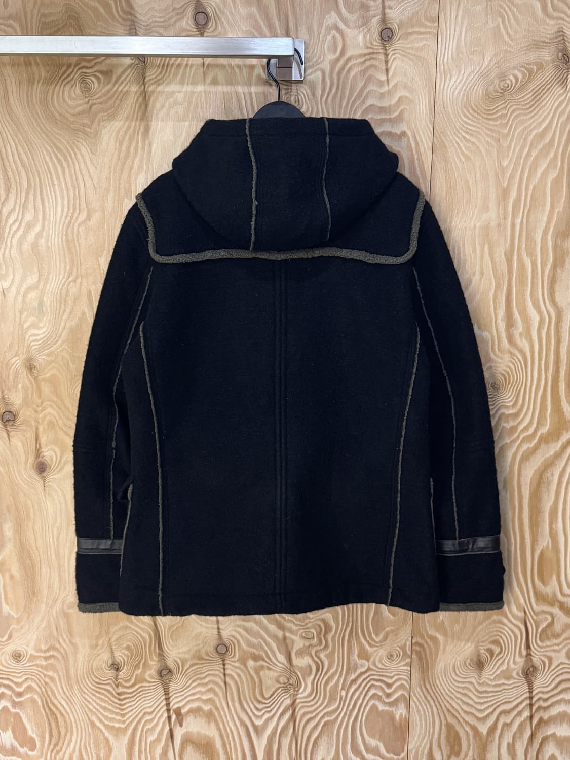 디젤 쉐르파 라인 울 후드 더플 코트 상품이미지3