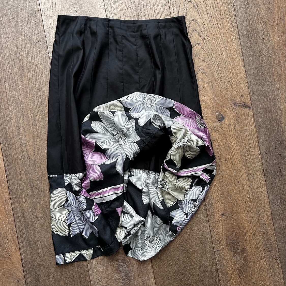 Cutting Line Floral Docking Skirt 상품이미지5