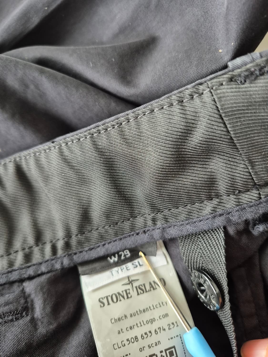 스톤아일랜드 카고 여름 면바지 상품이미지9