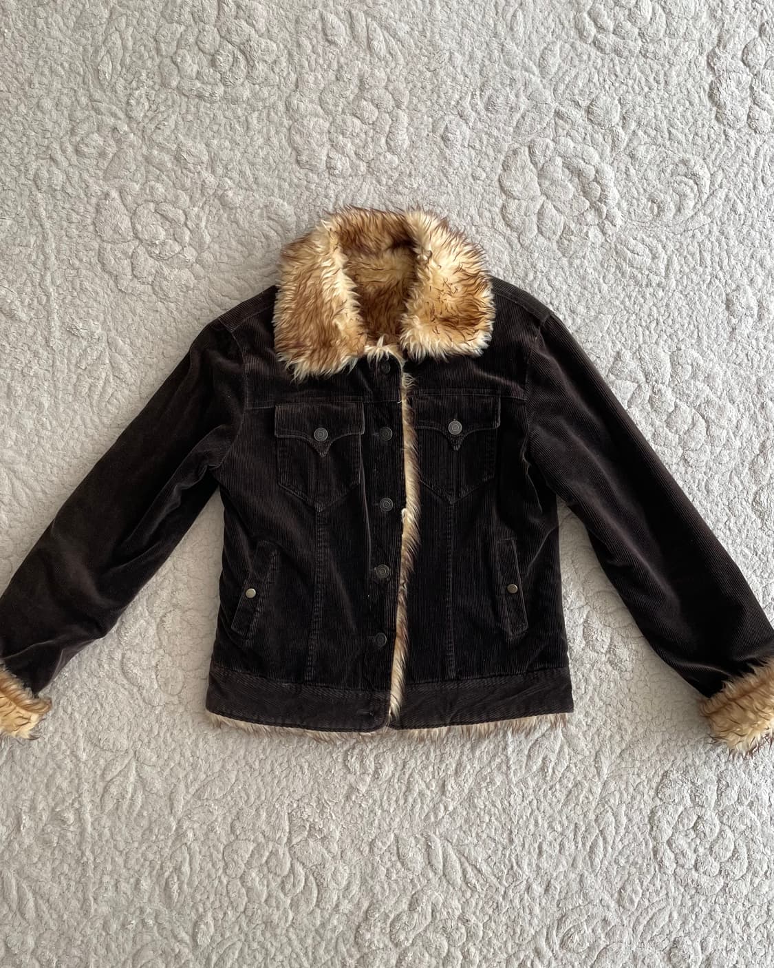 코듀로이 퍼자켓 상품이미지2