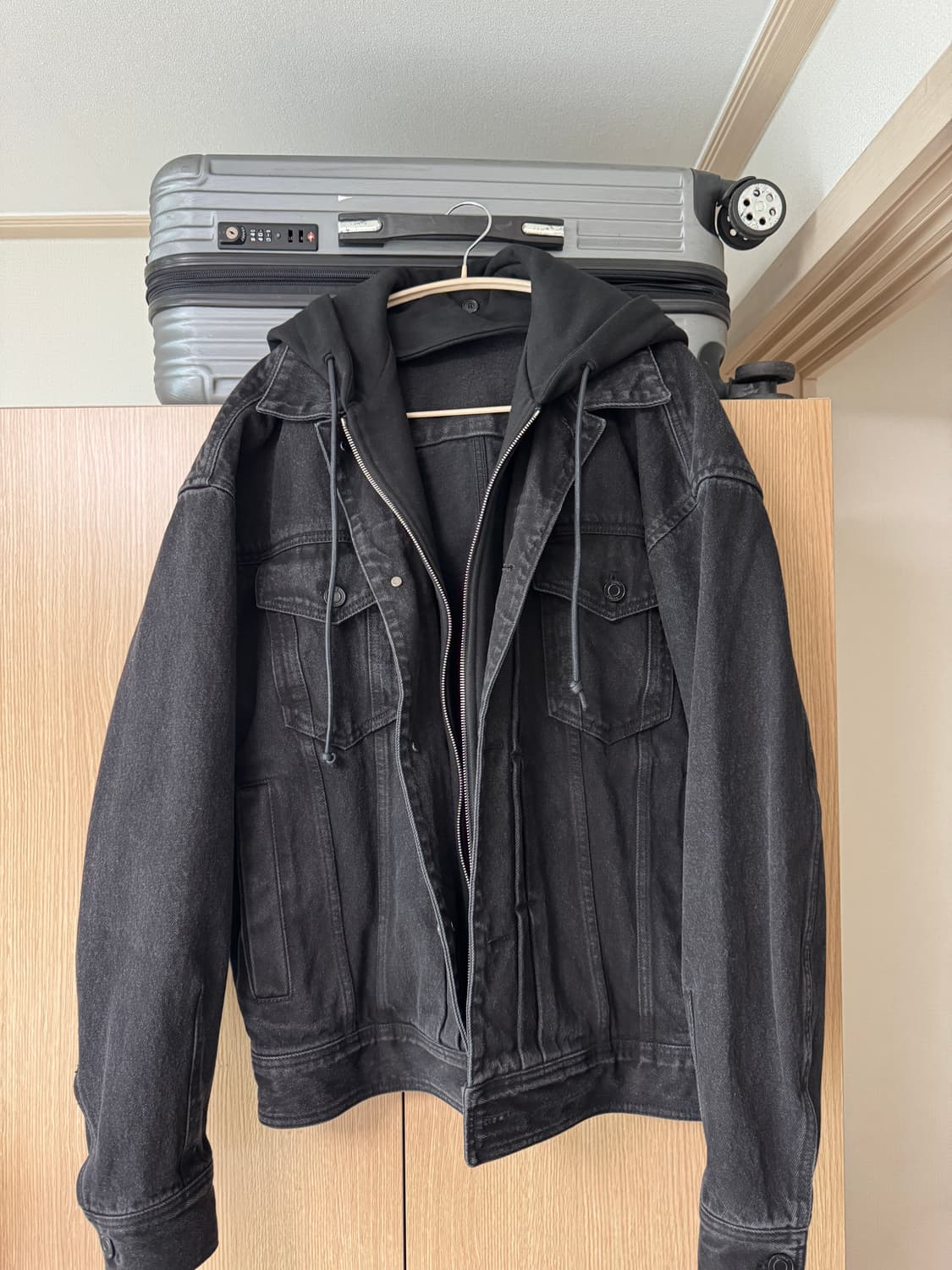 준지 후드 트러커 자켓 상품이미지1