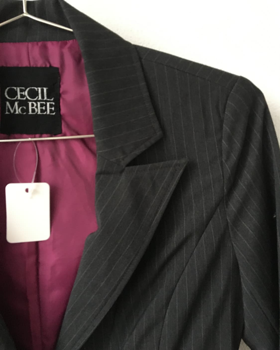 Cecil Mcbee stripe pattern jacket set up 상품이미지3