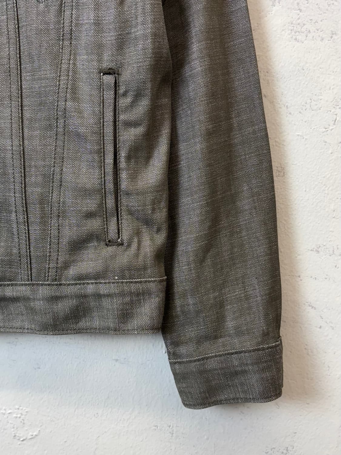 리바이스 빈티지 올리브 그린 데님 트러커 자켓 상품이미지3