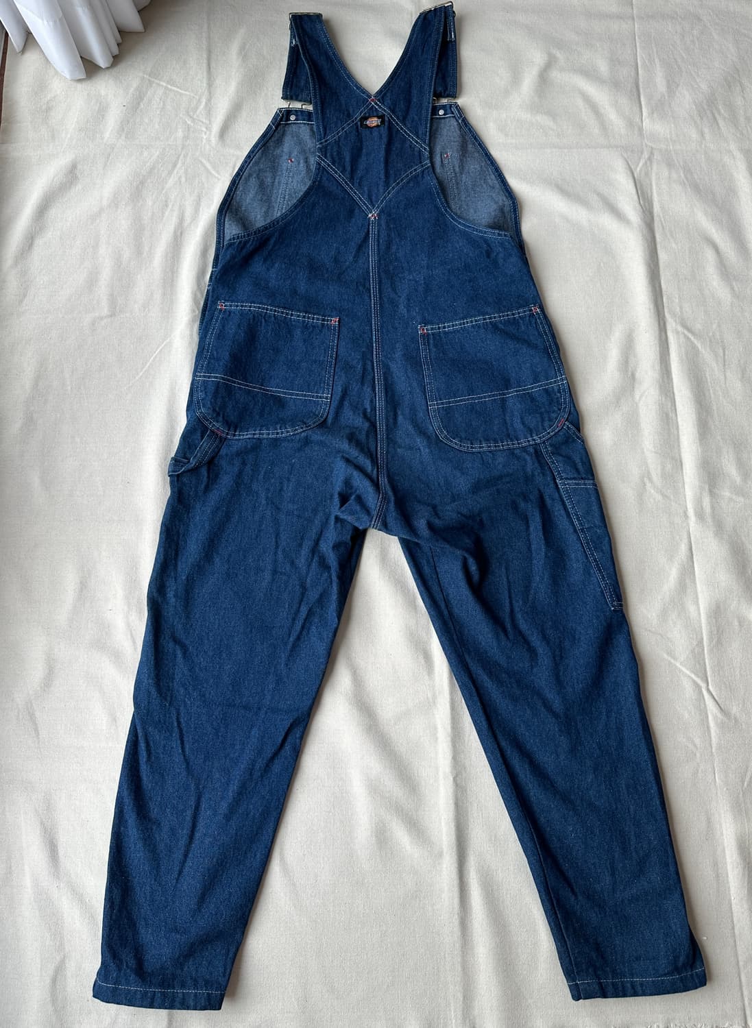 디키즈 인디고 데님 멜빵 오버롤 32x30 상품이미지5