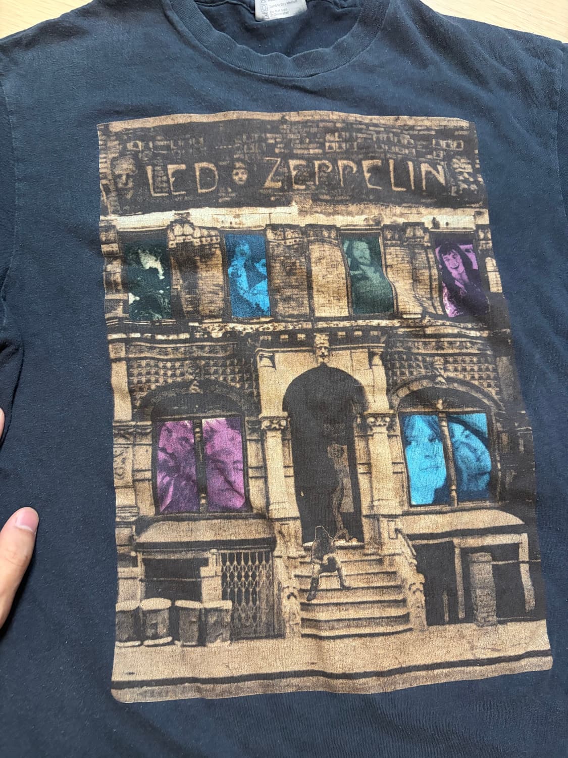 90s Led zeppelin ‘physical graffiti‘ 반팔 상품이미지4