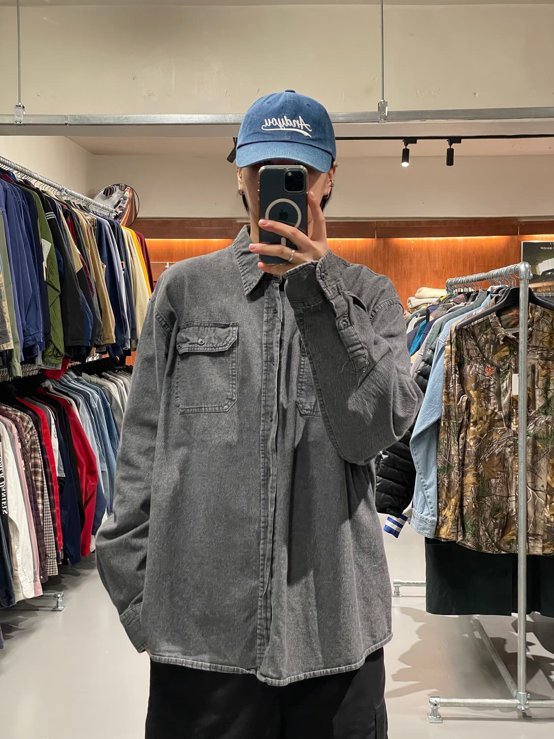 카베라스 헤비 코튼 셔츠   상품이미지2