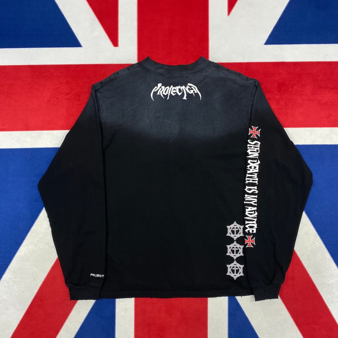 프로젝트GR 롱슬리브  2 실측 L-XL 상품이미지3