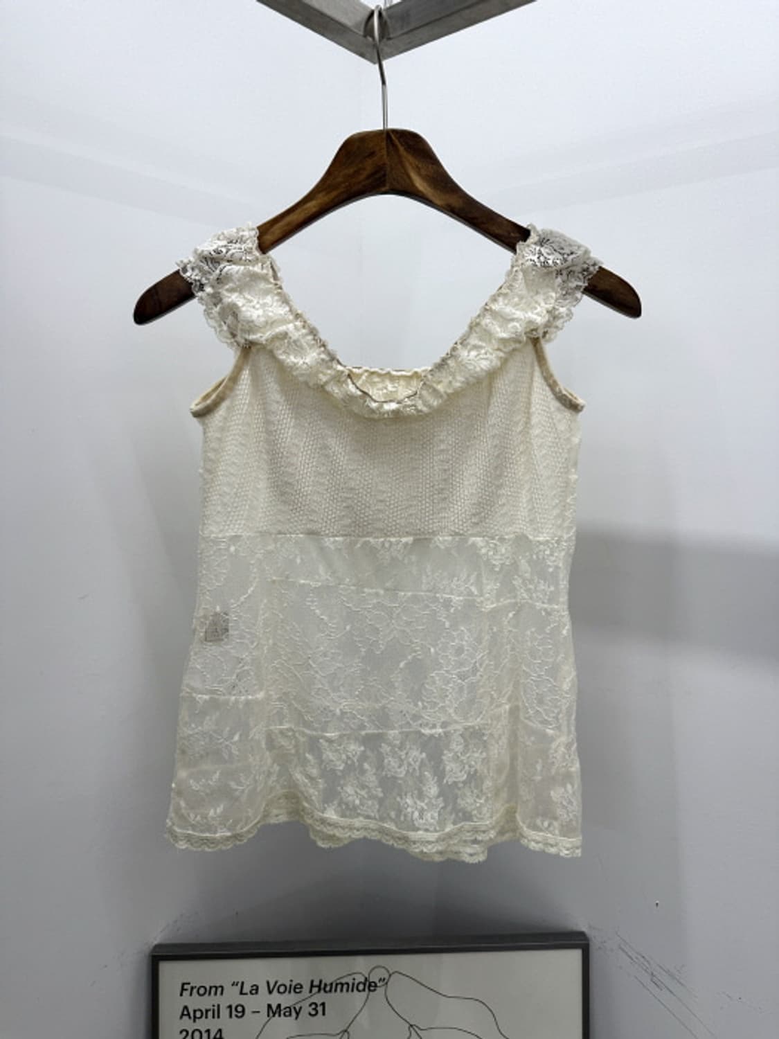 GRACE CONTINENTAL 크로셰 베스트 (M) 상품이미지5