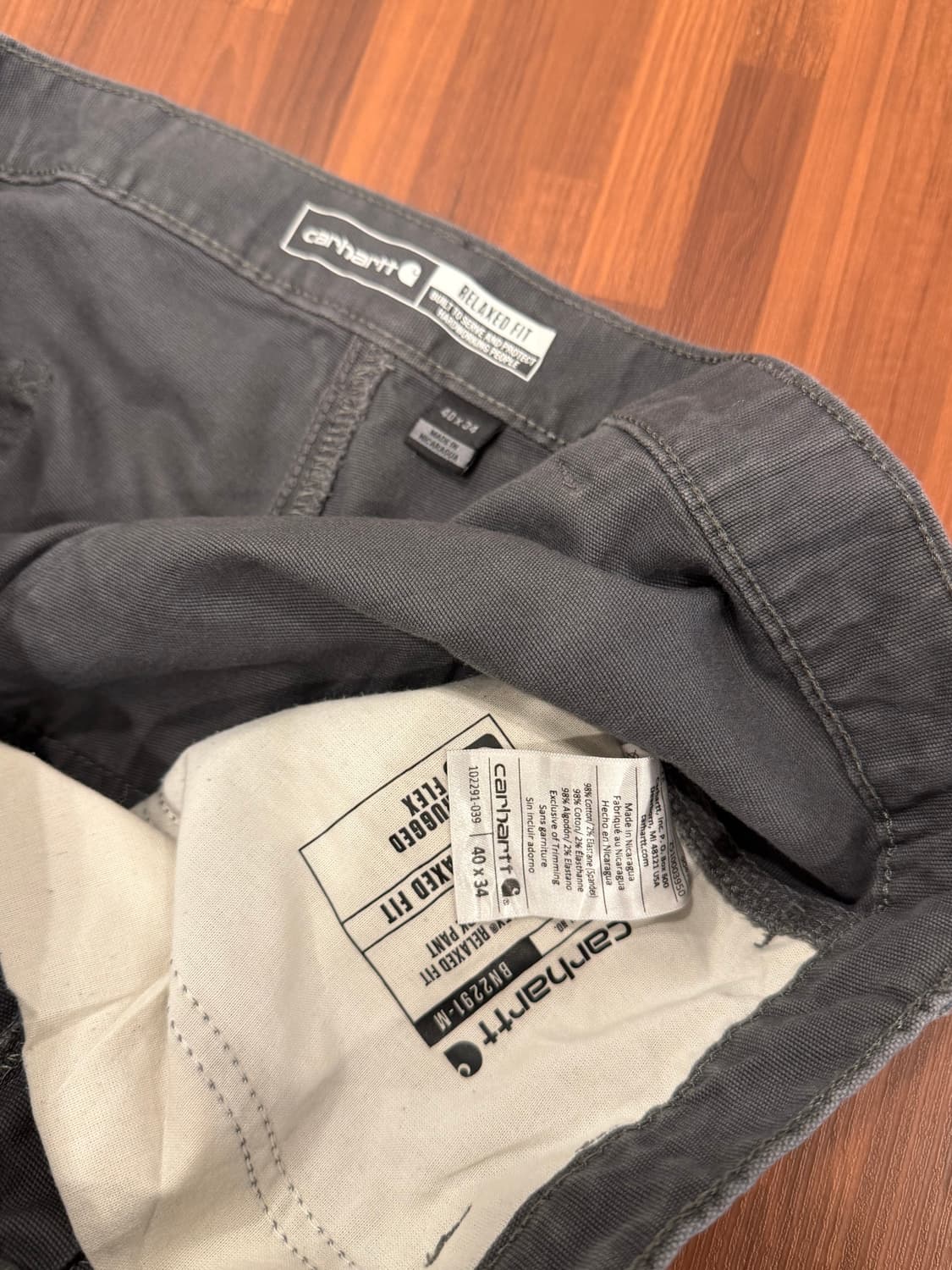 Carhartt 칼하트 워크 팬츠 (40inch) 상품이미지9