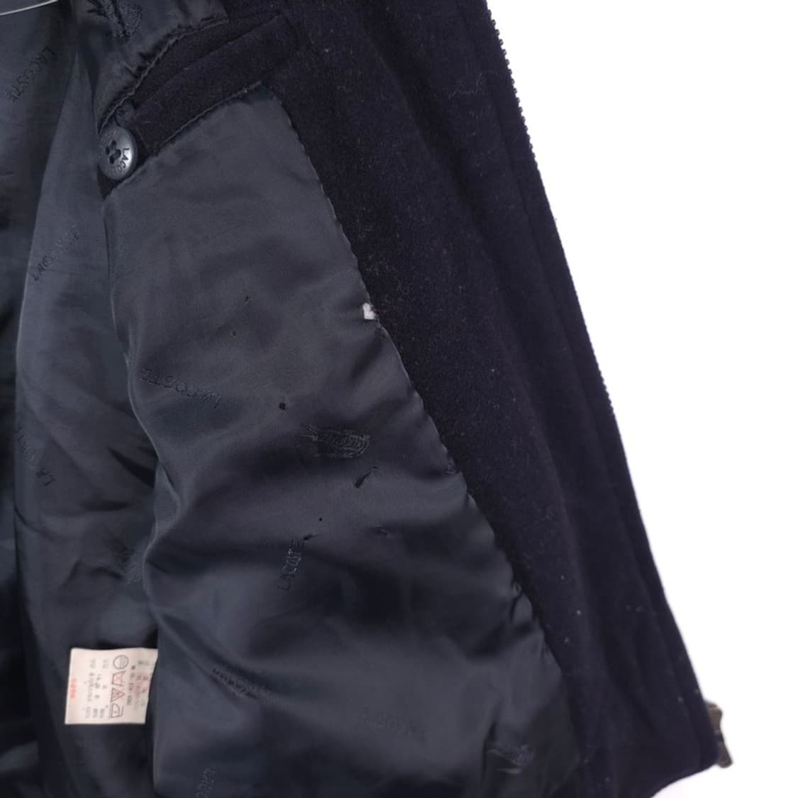 라코스테 로지르 울 블루종 점퍼 네이비 M 상품이미지6