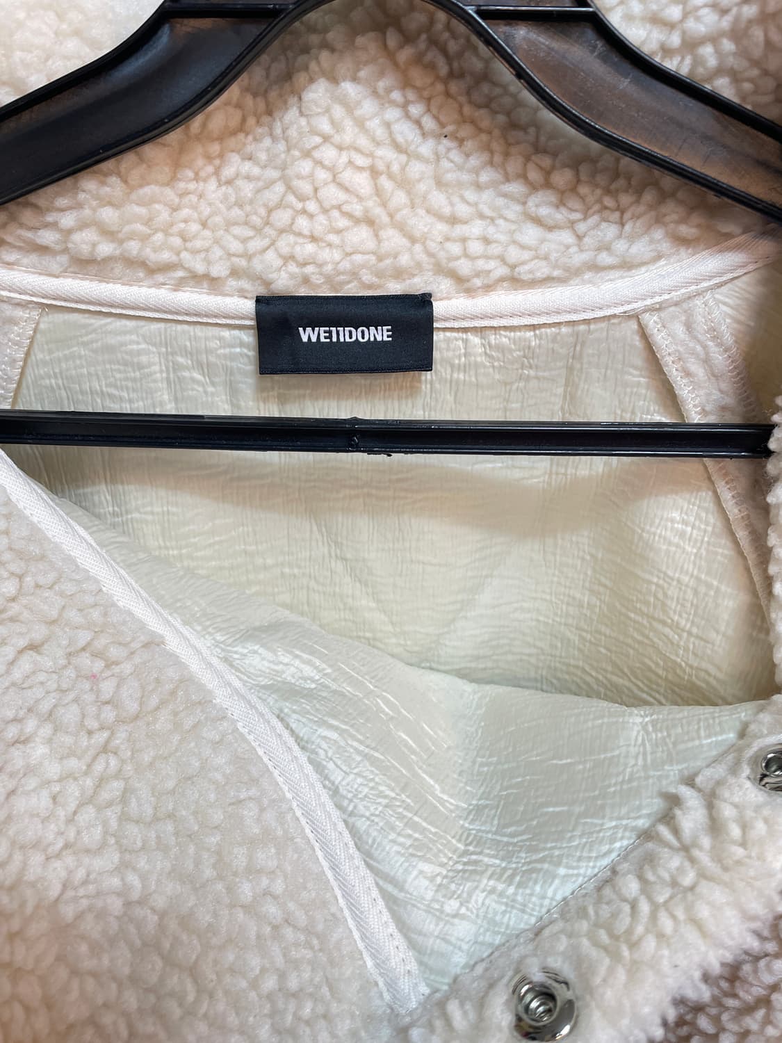 WE11DONE (웰던) 롱 뽀글이 자켓 (공용) 상품이미지8