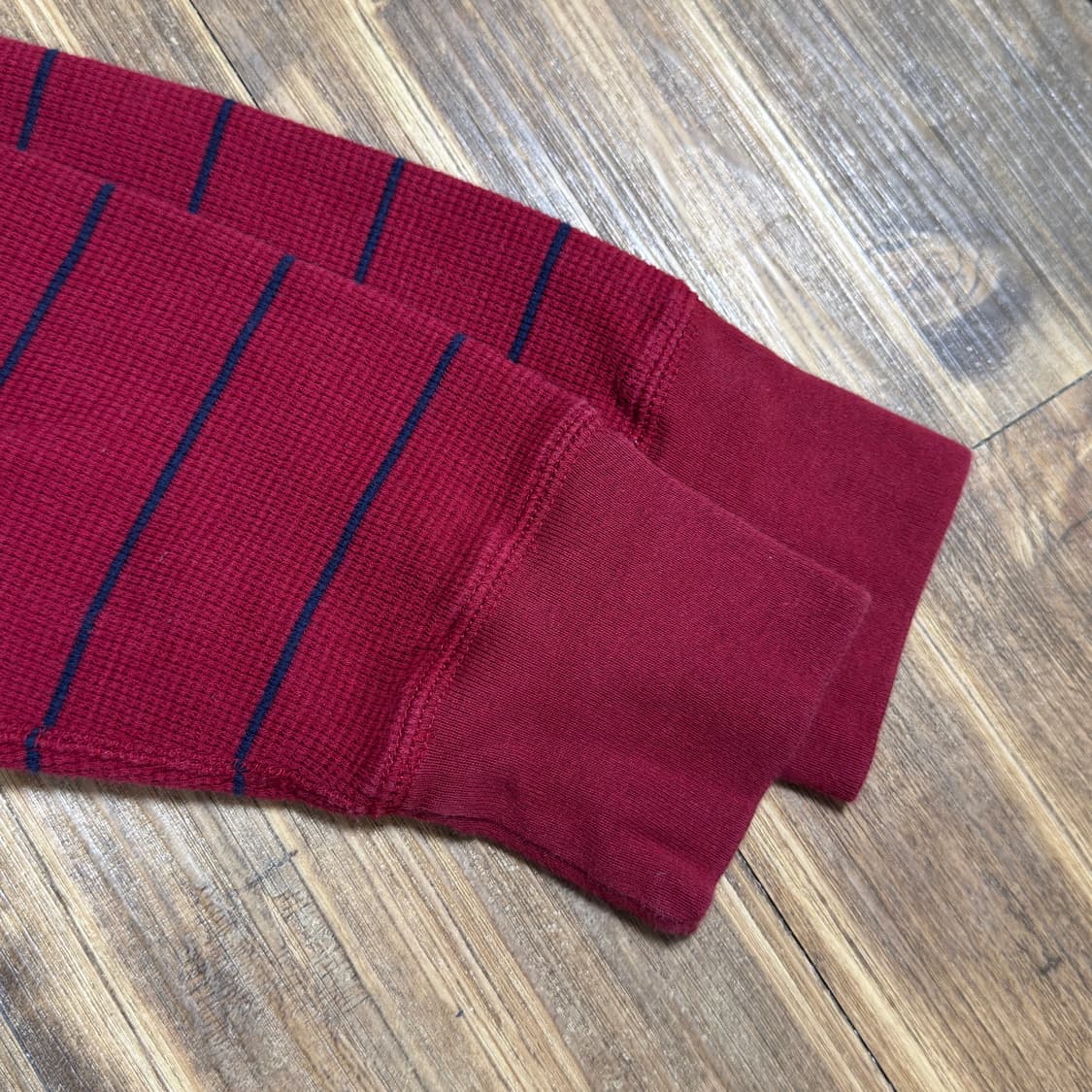 폴로 랄프로렌 와플 스트라이프 롱슬리브 긴팔티셔츠 상품이미지5