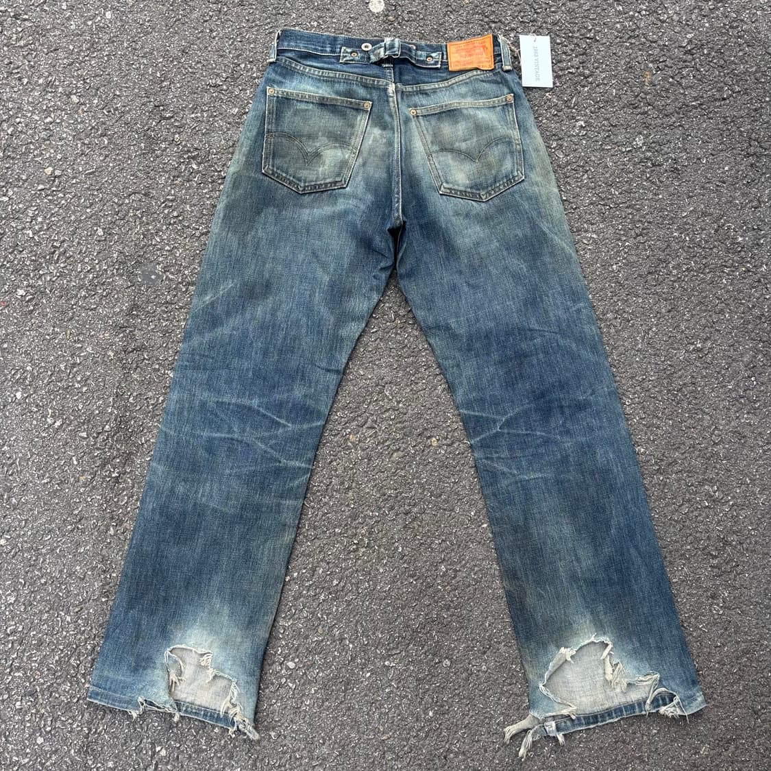 90년대 일본 lvc s702 셀비지 상품이미지5