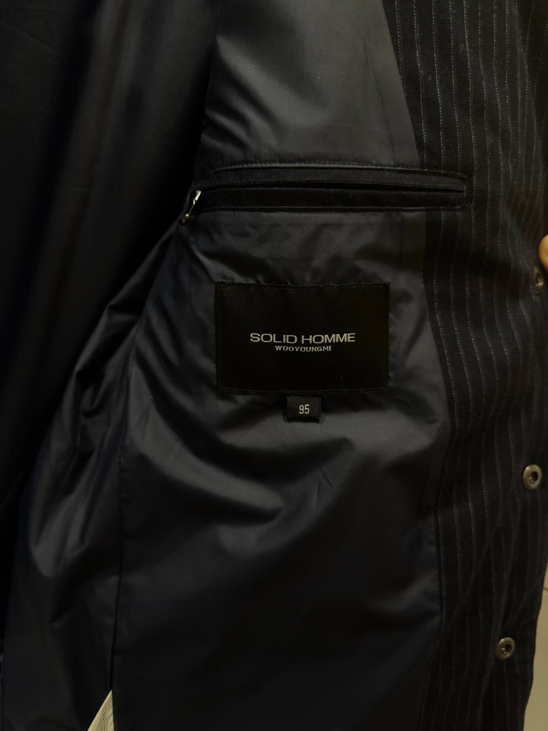 솔리드옴므 우영미 구스다운 패딩 자켓 46(95) 상품이미지5