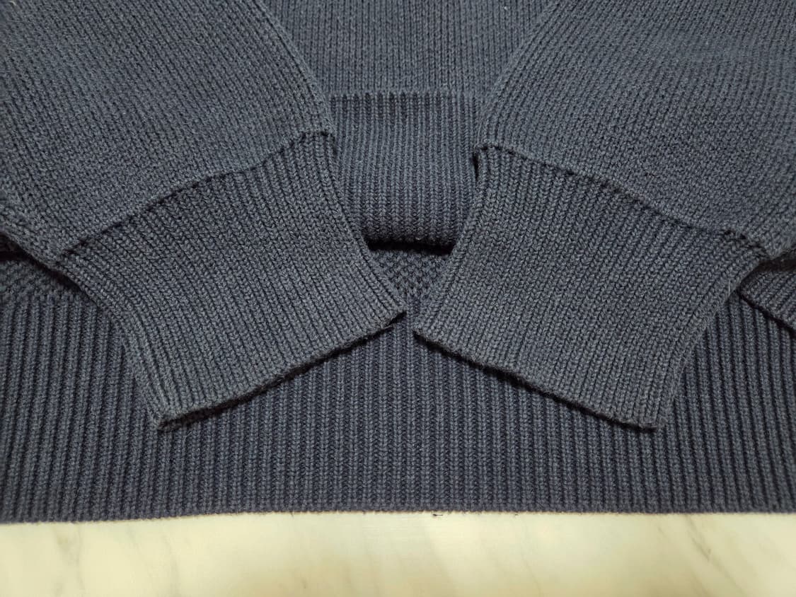 피오갓에센셜 다크 네이비 니트 상품이미지6