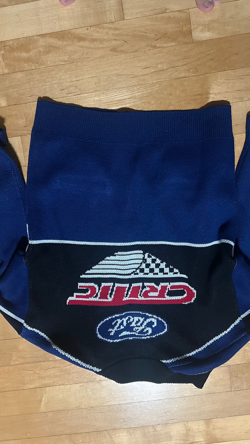 크리틱 니트 집업 상품이미지1