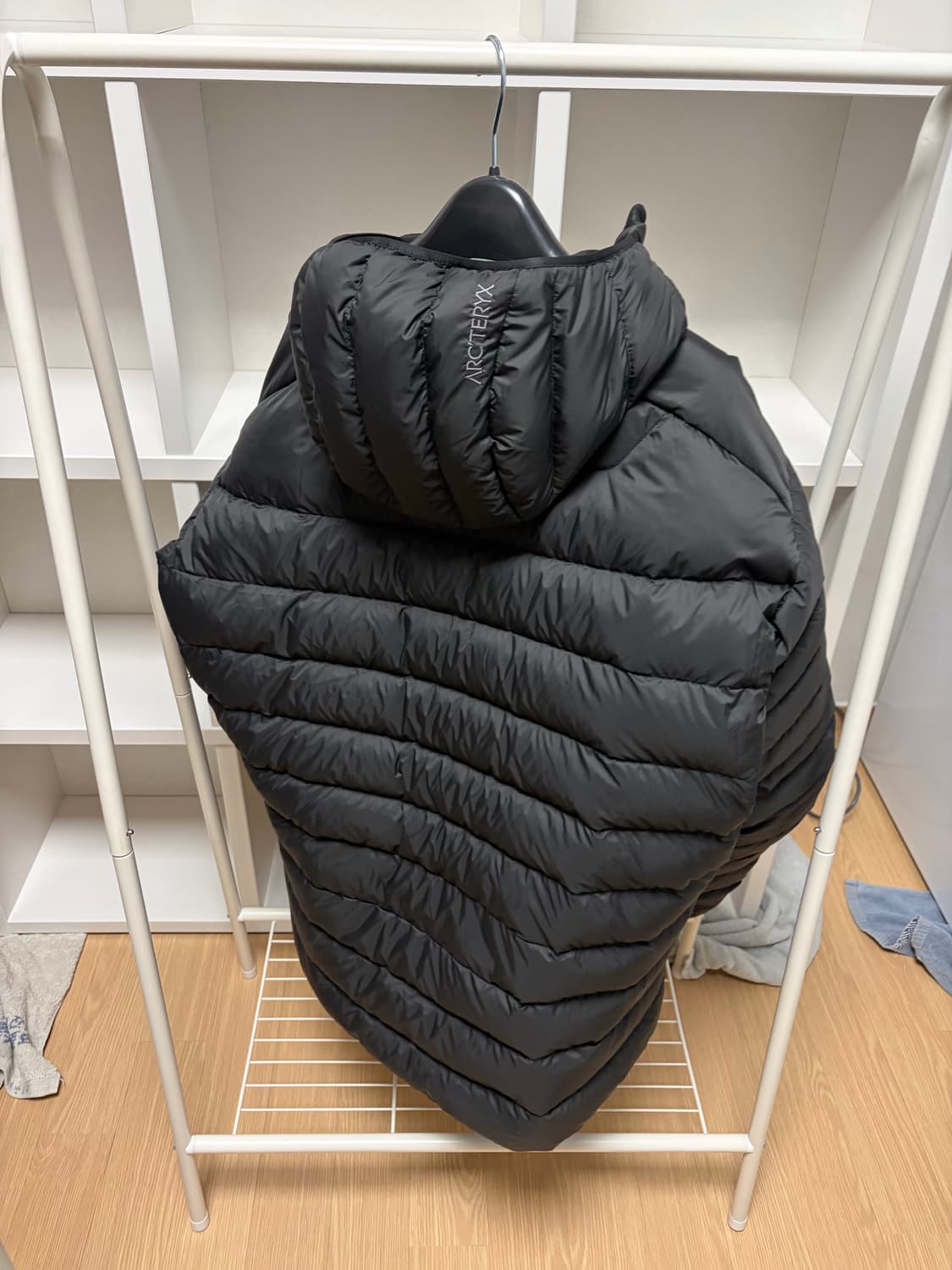 아크테릭스 세륨 후디 블랙 XL (시착한 새상품) 상품이미지2