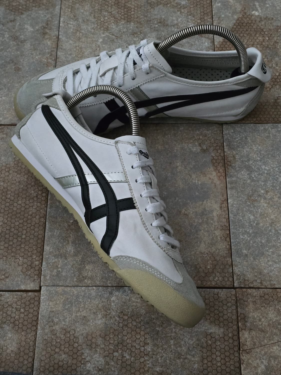 (270)오니츠카타이거 멕시코 66 화이트 블랙 실버  상품이미지4