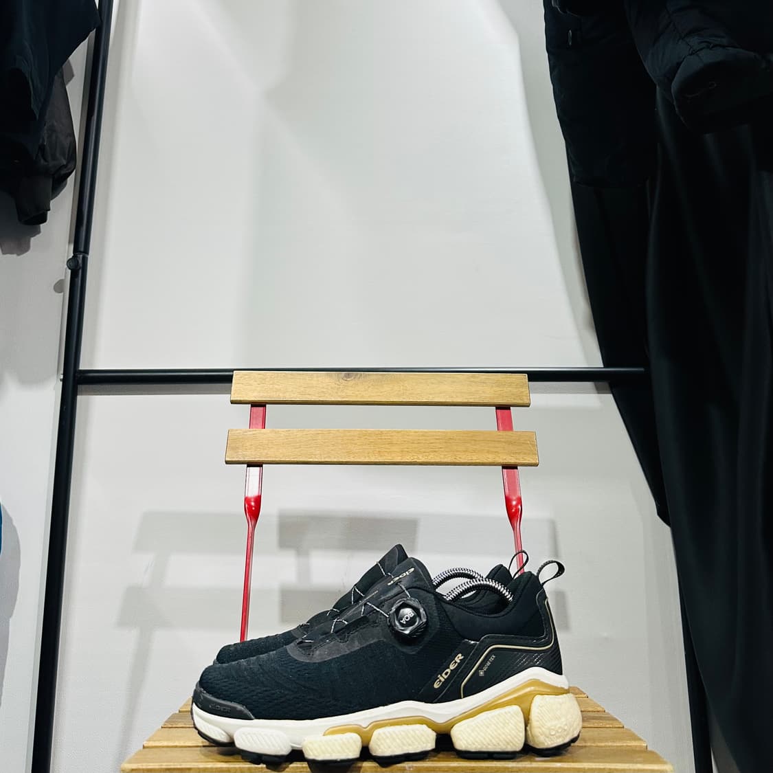 265) 아이더 트레킹화 남성 남자 고어텍스 등산화 퀸텀 블랙 BOA 상품이미지3