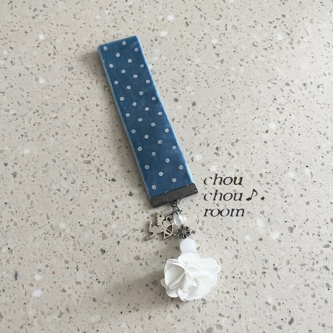 리본 펜던트 책갈피 ⊰angel&flower⊱ bookmark 상품이미지2