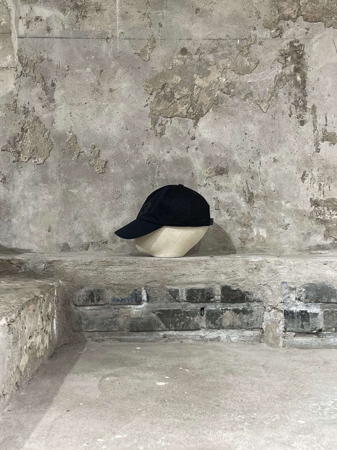 와이쓰리 블랙 로고 메쉬 볼캡 상품이미지6