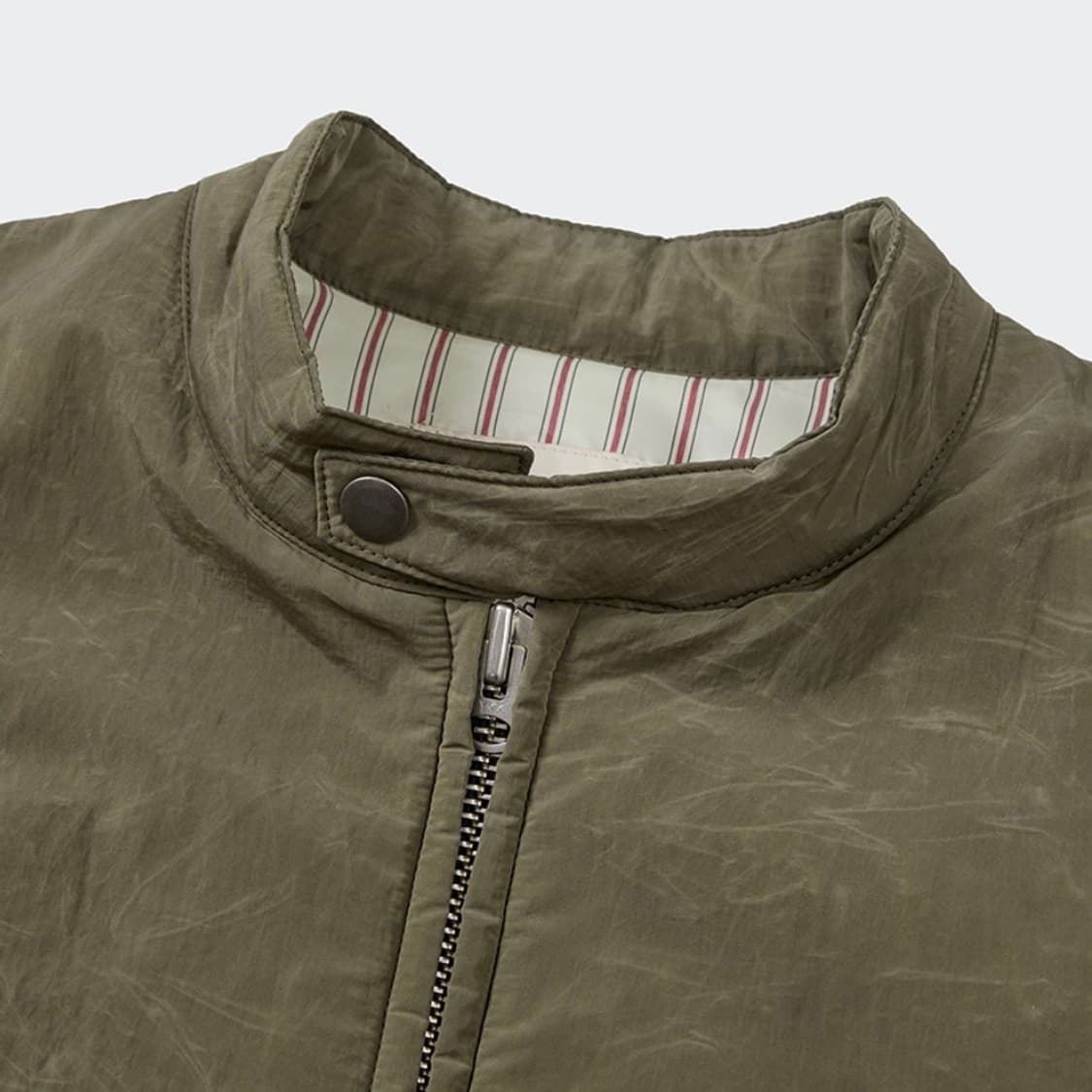MMIC 스톤왁스 봄버자켓 카키 L 상품이미지4