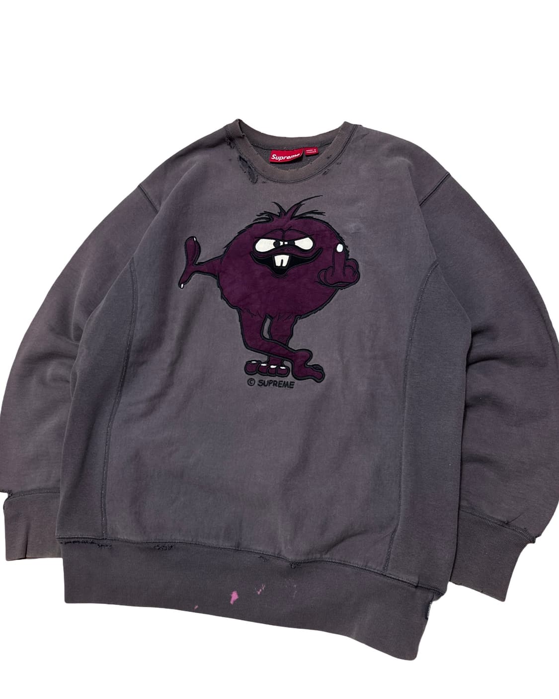 슈프림 02FW 카마초 커스텀 맨투맨 상품이미지3