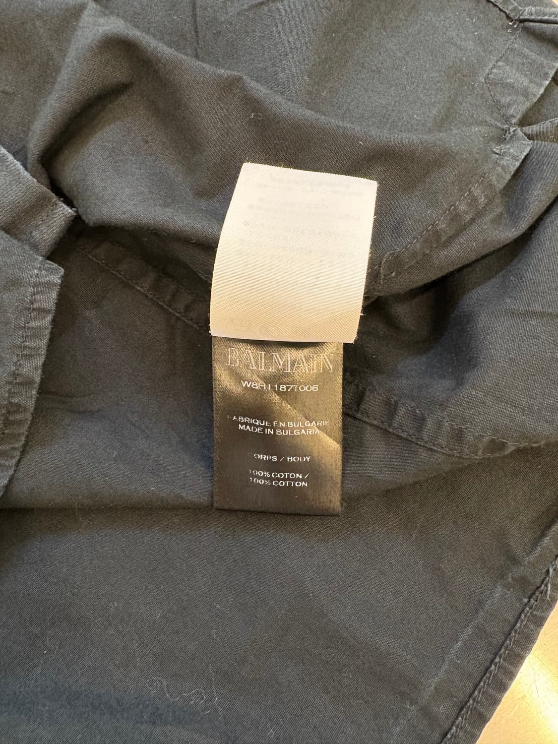 발망 파리 코튼 셔츠 상품이미지5