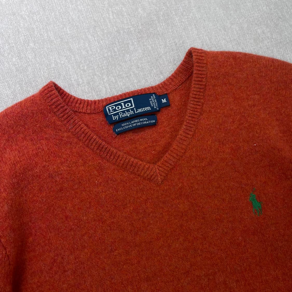 95 폴로 랄프로렌 램스울 브이넥 니트 상품이미지2